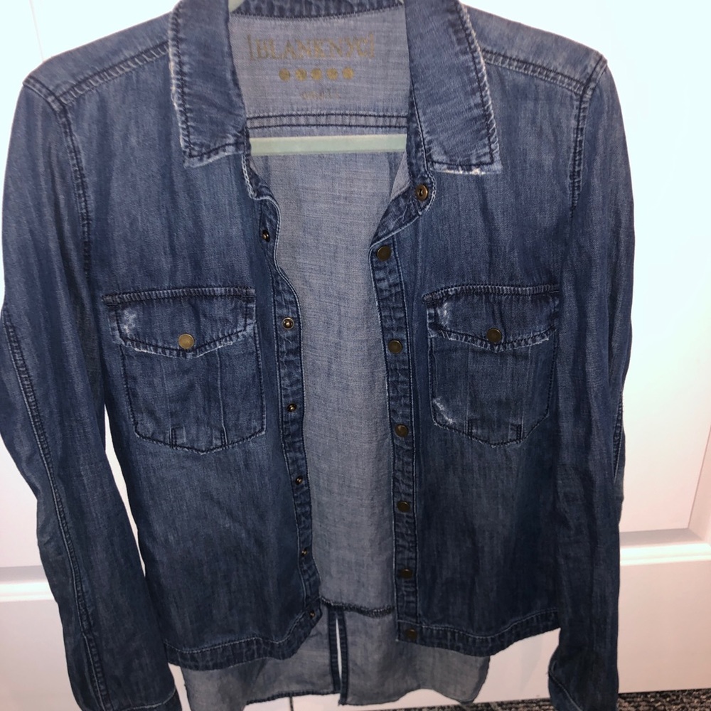 Jean Jacket or Long Sleeve shirt- versatile